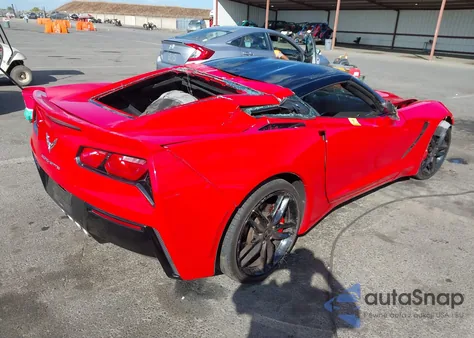 2016 Chevrolet Corvette Stingray Z51 из США, поврежденный, VIN 1G1YM2D7XG5109971